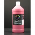 Rock Paint & Handy Art Rock Paint & Handy Art RPC203722 1 qt. Little Masters Tempera Paint; Pink RPC203722